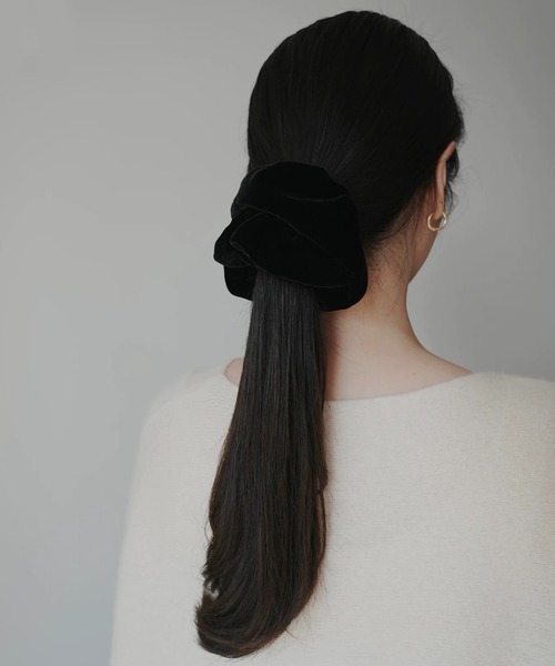 LUMIRA シュシュ ベルベットシュシュ ヘアリング : ZOZOTOWN Yahoo!店