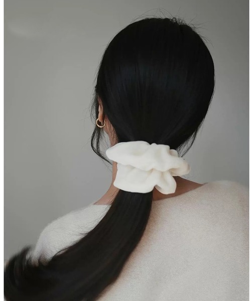 LUMIRA シュシュ ベルベットシュシュ ヘアリング : ZOZOTOWN Yahoo!店