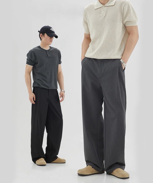 Cloudstyle ワイドパンツ スラックス 「Cloudstyle」ワイドスラックス