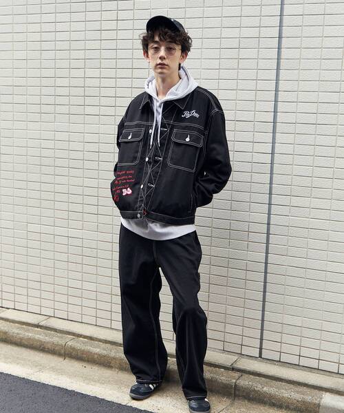 「BEN DAVIS」 ジャケット X-LARGE アイボリー メンズの画像