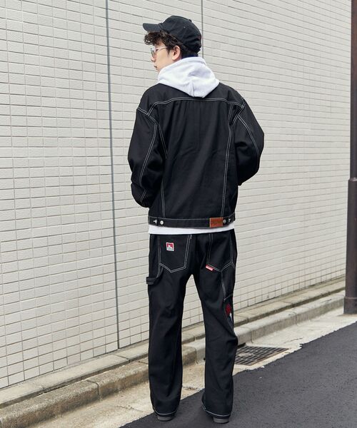 「BEN DAVIS」 ジャケット X-LARGE アイボリー メンズの画像