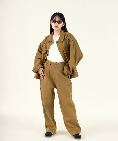 「BEN DAVIS」 ジャケット X-LARGE アイボリー メンズの画像