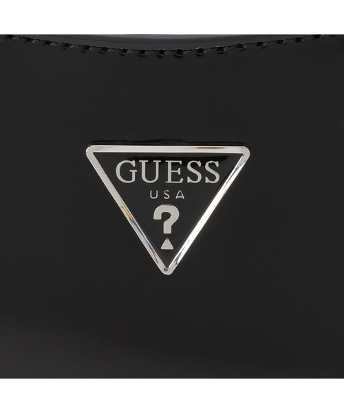 「Guess」 ハンドバッグ ONE SIZE ブラック レディースの画像