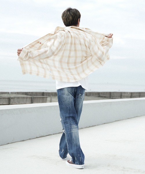「#Re:room」 デニムパンツ MEDIUM ブルー メンズ_画像9