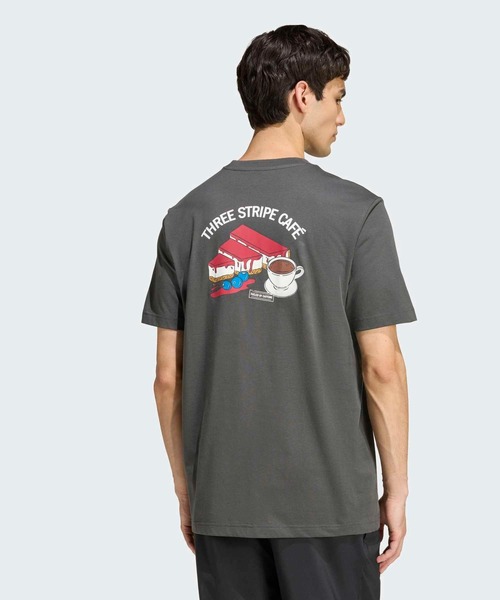 adidas（アディダス） tシャツ コーヒー カフェ チーズケーキ