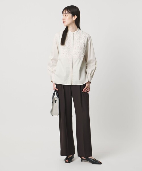 UNITED ARROWS（ユナイテッドアローズ） ブラウス シャツ サテン エン