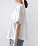 tシャツ 半袖 「WEB限定」「汗染み防止/手...の詳細画像3