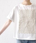 tシャツ 半袖 「WEB限定」「汗染み防止/手...の詳細画像1