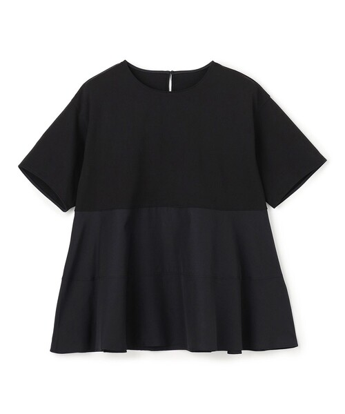 tシャツ 「VERY掲載」BEAUTY FORM-T コンビティアード Ｔシャツ レディースの画像