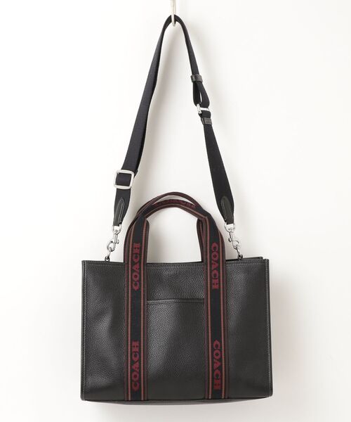 COACH（コーチ） スミス 2WAYバッグ - ブラック レディース : ZOZOTOWN 