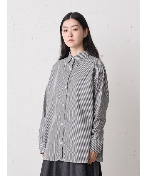 「MidiUmi」 長袖シャツ FREE ブルー レディース_画像5
