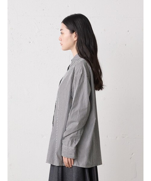 「MidiUmi」 長袖シャツ FREE ブルー レディース_画像6