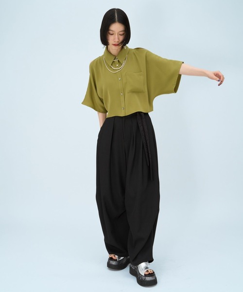 HAREワイドパンツ ワンピース 2点セット HARE（ハレ） ワイドパンツ パンツ シシュウムスビタックパンツ(HARE