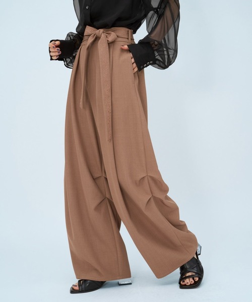 HAREワイドパンツ ワンピース 2点セット HARE（ハレ） ワイドパンツ パンツ シシュウムスビタックパンツ(HARE