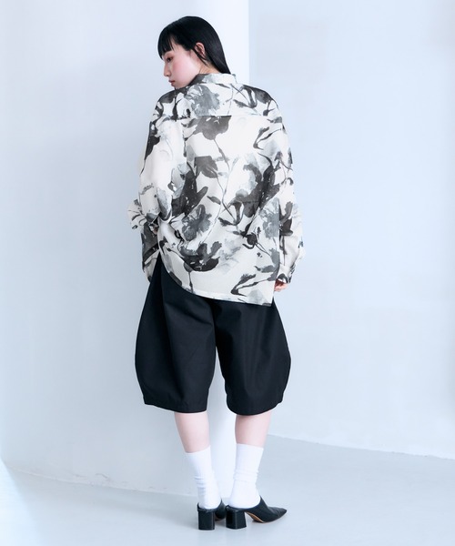 RAGEBLUE（レイジブルー） シャツ Sheer Flower Pattern Shirt