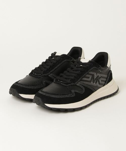 「MICHAEL KORS」 ローカットスニーカー 10 黒いこと メンズ