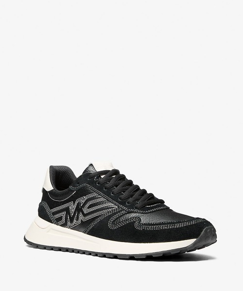 「MICHAEL KORS」 ローカットスニーカー 10 黒いこと メンズ