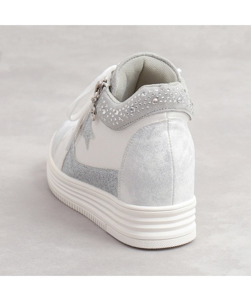 「artemis by DIANA」 ハイカットスニーカー L ブラック レディース_画像4