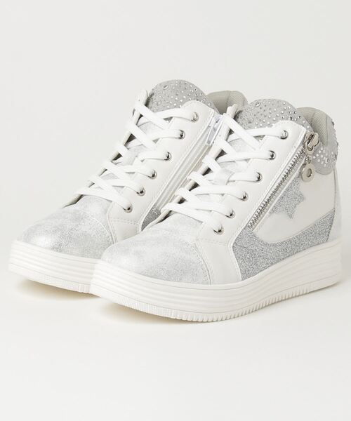 「artemis by DIANA」 ハイカットスニーカー L ブラック レディース_画像9