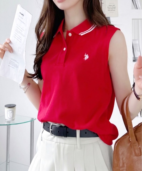 U.S. POLO ASSN.（ユーエスポロアッスン） ポロシャツ ポロ 「Ada.別注