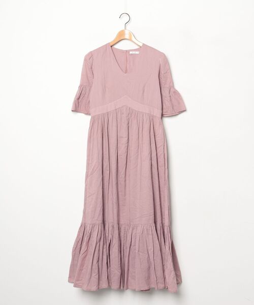 マリハ　ワンピース　ピンク　36 MARIHA（マリハ） 7分袖ワンピース 36 ピンク レディース : ZOZOTOWN