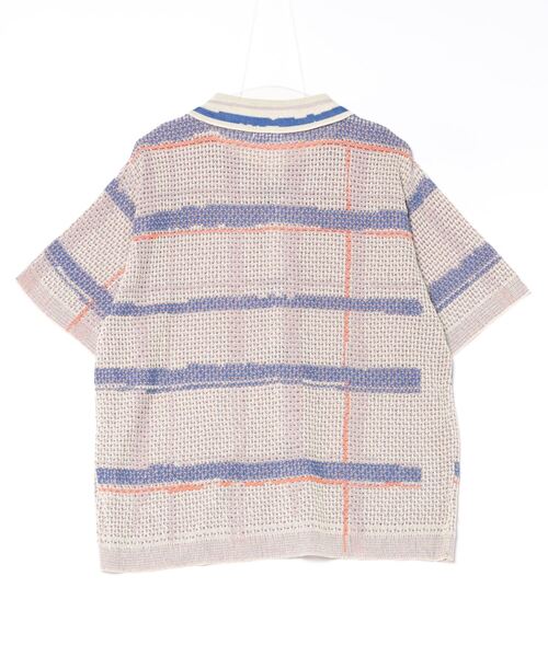 「PAMM」 半袖シャツ 1 ネイビー レディース_画像2