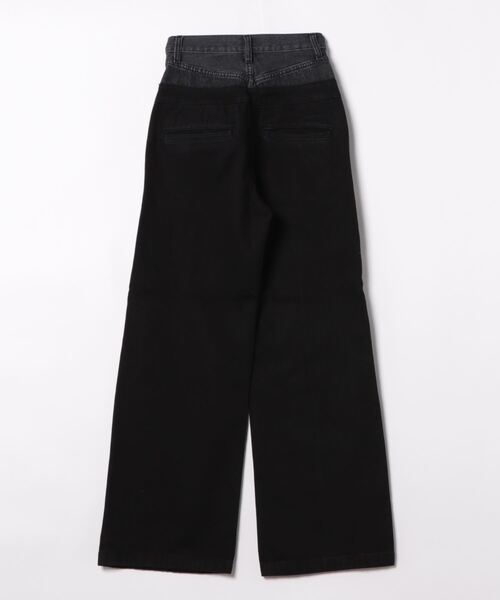 「EMODA」 デニムパンツ SMALL ブラック レディース_画像3