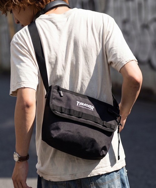 THRASHER（スラッシャー） ショルダーバッグ 「THRASHER/スラッシャー