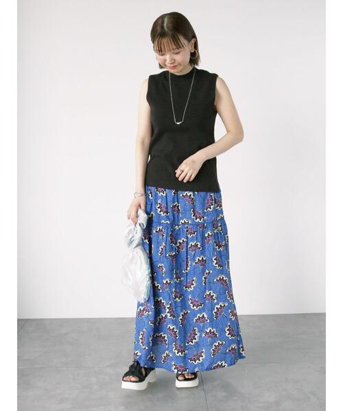 「Lugnoncure」 ロングスカート F イエロー レディース_画像5