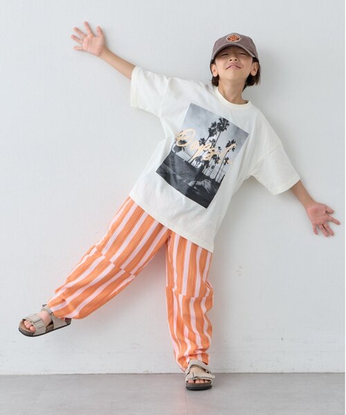 【たぴこ】オーダーキッズパンツ CIAOPANIC TYPY（チャオパニックティピー） ワイドパンツ パンツ