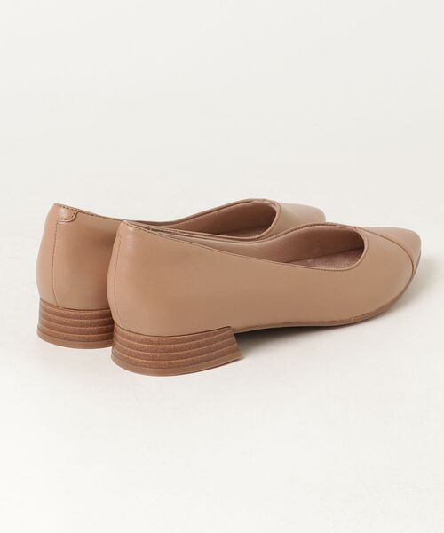 「Clarks」 フラットパンプス UK4.5 ベージュ レディース_画像2