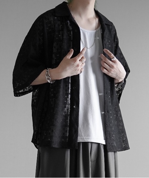「KUUUPY」 半袖シャツ MEDIUM ブルー メンズ_画像6