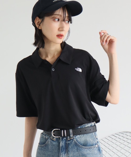 G/FORE レディース 半袖 ポロシャツ ブラック 34 THE NORTH FACE（ザ ノースフェイス） ノースフェイス ポロシャツ 半袖
