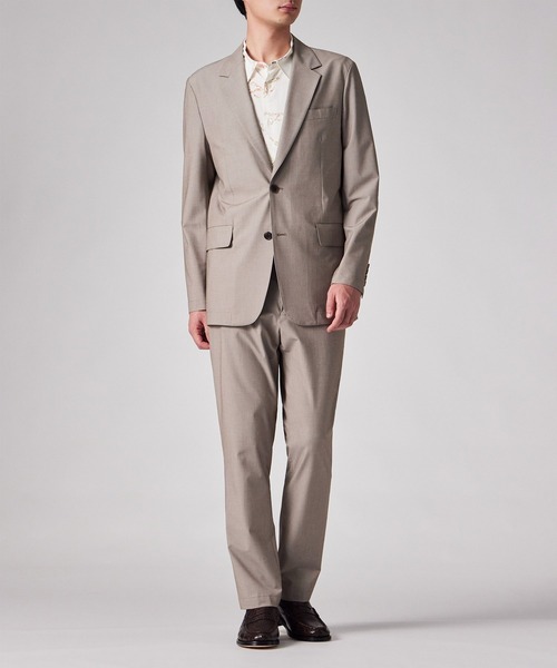 ポールスミス テーラードジャケット シルク混 春夏 グレー L 背抜き 薄手 Paul Smith（ポール・スミス） ジャケット テーラードジャケット
