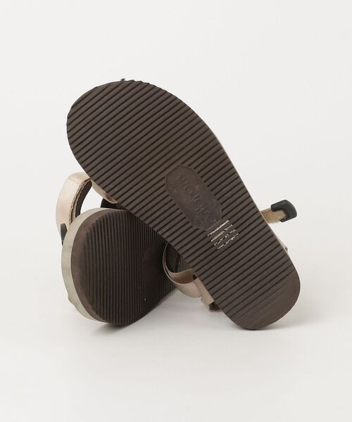 「SUICOKE」 フラットサンダル 24cm ベージュ レディース_画像3