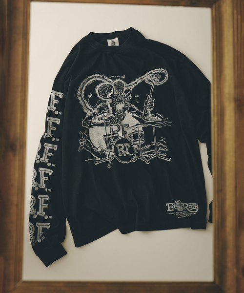 RAT FINK（ラットフィンク） tシャツ 別注 グラフィック ロンT メンズ