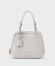CHARLES ＆ KEITH トートバッグ エノラ テクスチャードダブル