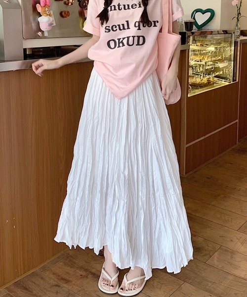 shopnikoniko（ショップにこにこ） ロング スカート ＼丈が選べる