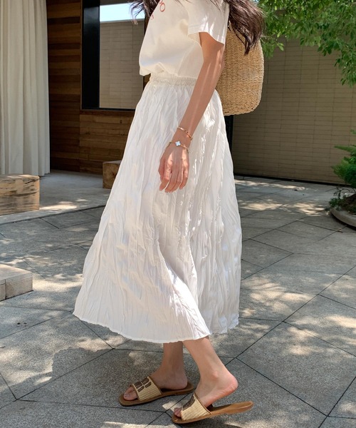 【裾のふわふわが女の子らしくて可愛い♡】CHANEL スカート 楽天市場】ティアードスカート レディース 春夏 ボトムス ロング