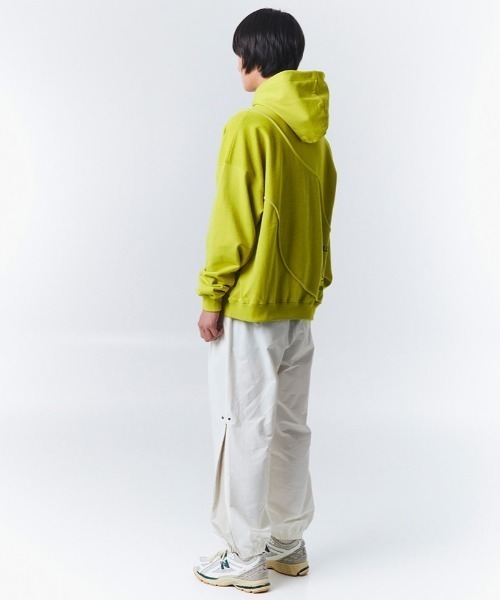 OY（オーワイ） パーカー 「OY/オーワイ」REVERSE TAPE LOGO HOODIE