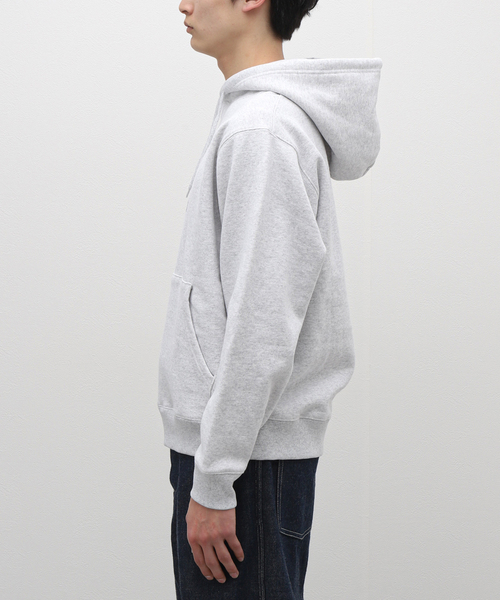 BASMENT GEAR ブラック スウェット WISM パーカー 「BASEMENT GEAR / ベースメントギア」15oz