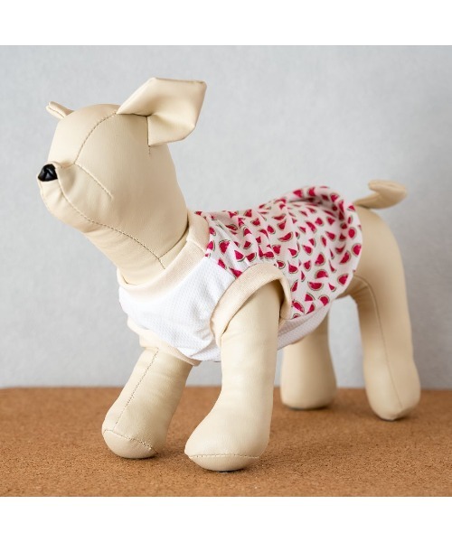 TONE（トネ） 犬 服 「muumdog」犬服 スイカのクールクロスニット UV