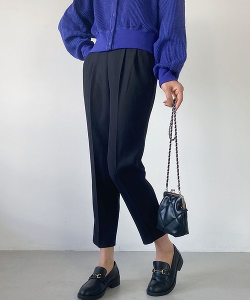 2000's J CREW ジェイクルー ベージュ テーパード リネンパンツ 00s J.CREW リネン パンツ スラックス カーキ オリーブ W33