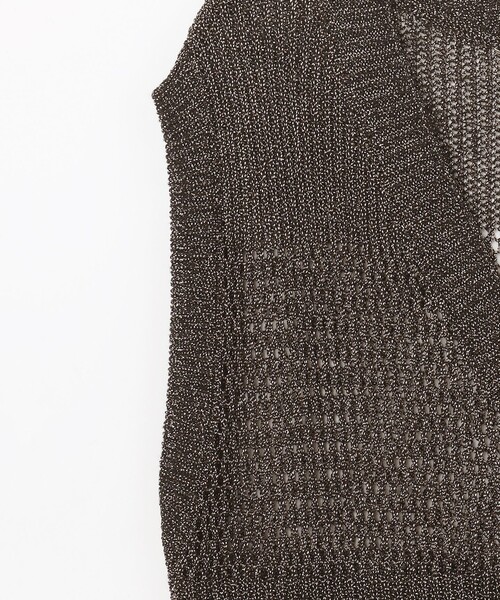 GRACE CONTINENTAL ニット セーター ラメメッシュニットトップ