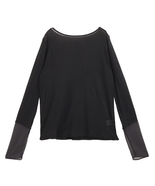 GALLE Paris 売れ筋商品|||ガレパリ Tシャツ トップス レディース Tops Black ガレパリ レディース Tシャツ トップス Tops Black（送料無料