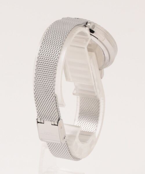 腕時計 「OLIVIA BURTON/オリビアバートン」クラシックス - 30mm ヴィンテージ ビーズ シルバー ホワイト サンレイ メッシュの画像