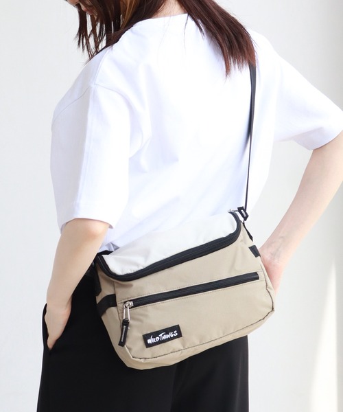 新品未使用　ソウルズ　ワンショルダーバッグ SALE/// TWO-TONE ワンショルダーS 生成xブラック - NIZYU KANO