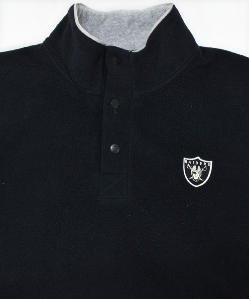 お値下げ☆ヴィンテージ　スターター　NFL レイダース　刺繍ナイロンジャケット お値下げ☆ヴィンテージ スターター NFL レイダース 刺繍ナイロン