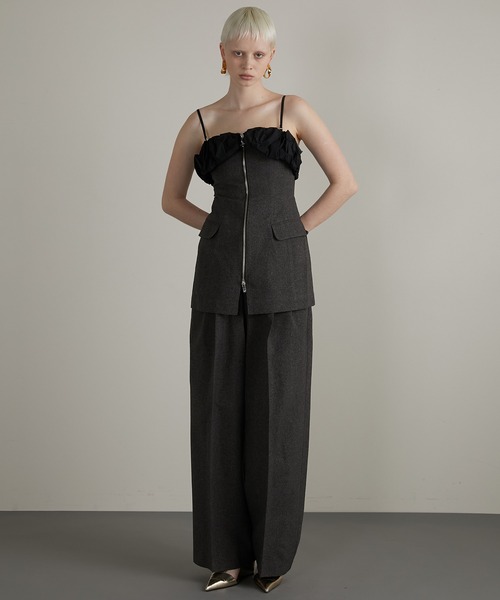 PRANK PROJECT（プランクプロジェクト） スラックス パンツ メランジ