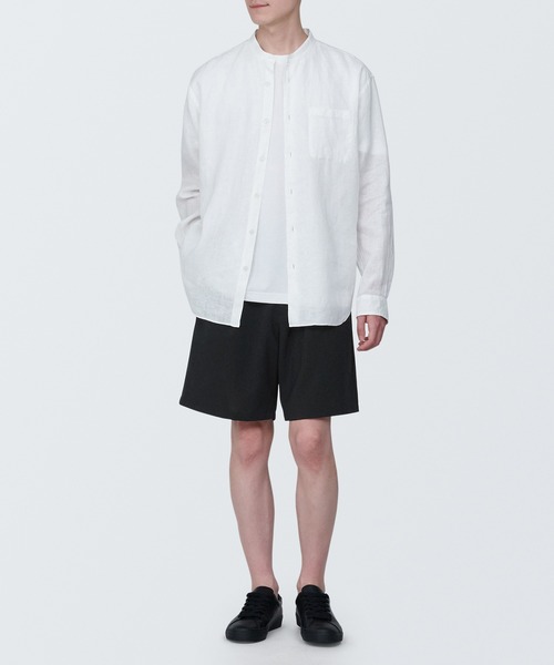 無印良品 パンツ 紳士 風を通すショートパンツ メンズ : ZOZOTOWN